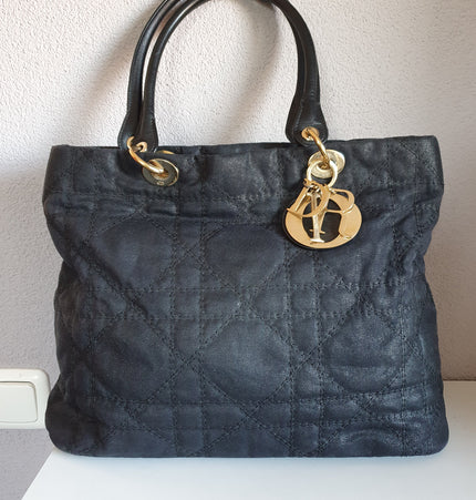 Dior lady dior cloth handbag