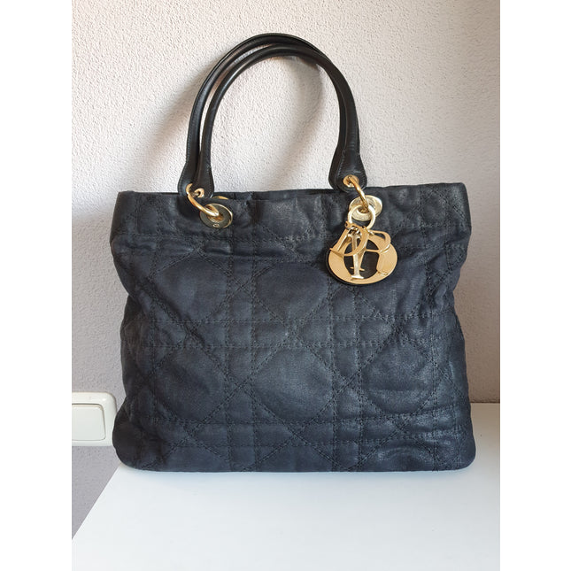 Dior lady dior cloth handbag