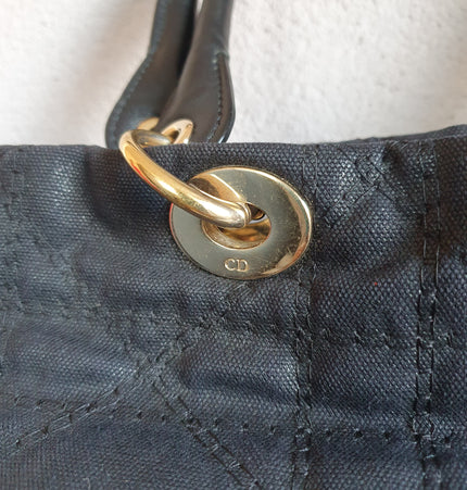 Dior lady dior cloth handbag
