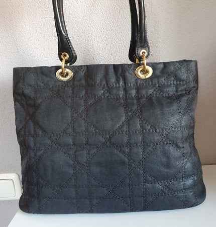 Dior lady dior cloth handbag