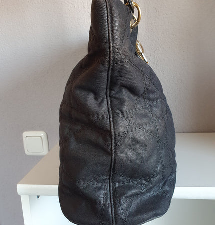 Dior lady dior cloth handbag