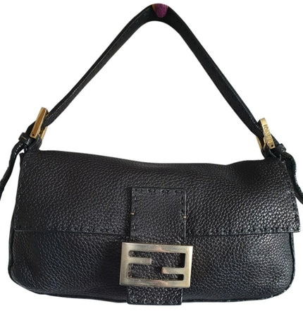 Sac bandoulière baguette FENDI en cuir