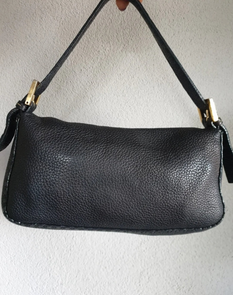 FENDI baguette shoulder leather bag
