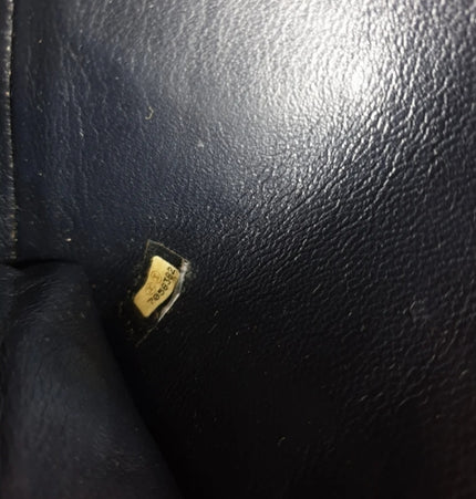 Chanel east west chocolate bar shoulder bag