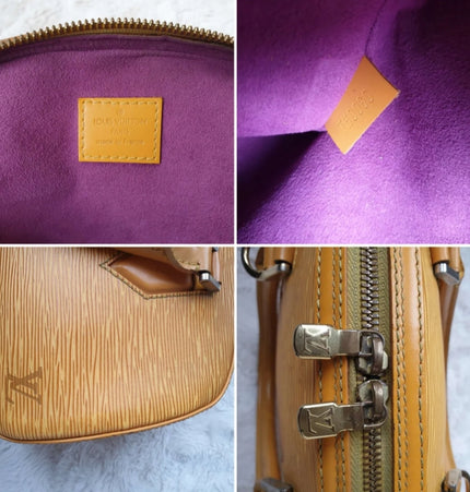 Louis Vuitton jasmine epi leather handbag