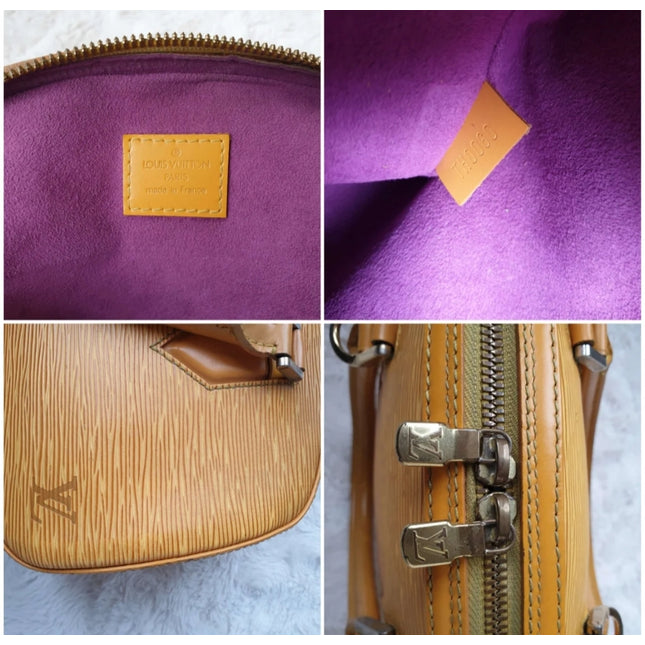 Louis Vuitton jasmine epi leather handbag