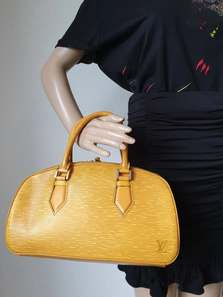 LOUIS VUITTON  jasmine epi leather handbag