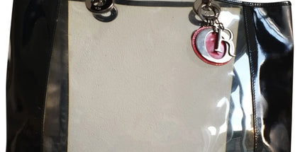 DIOR lady dior transparent  pvc handbag