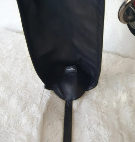 Sac à main Lady Dior en PVC transparent