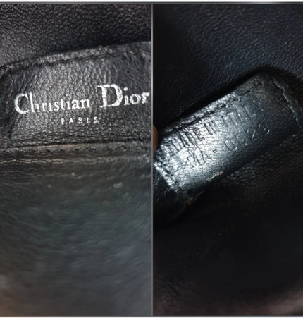 Sac à main Lady Dior en PVC transparent