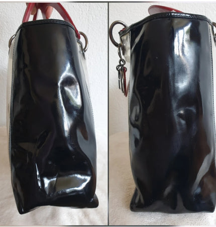Sac à main Lady Dior en PVC transparent