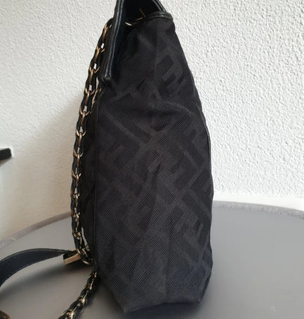 FENDI  mamma baguette cloth bag
