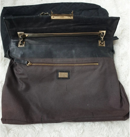 FENDI  mamma baguette cloth bag