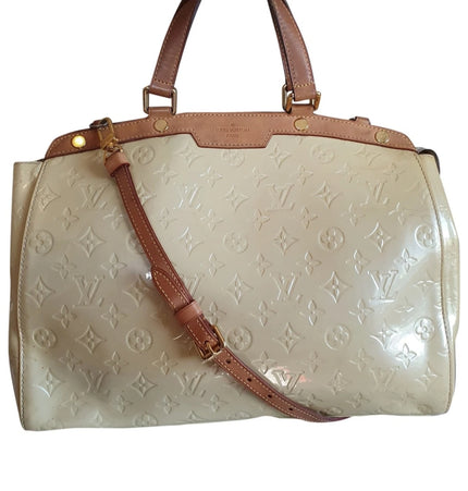 LOUIS VUITTON  brea patent leather handbag