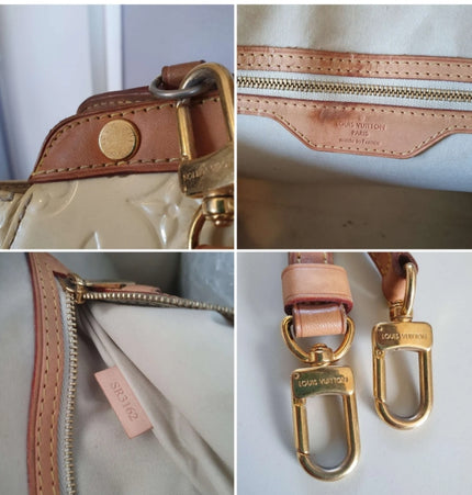 LOUIS VUITTON  brea patent leather handbag