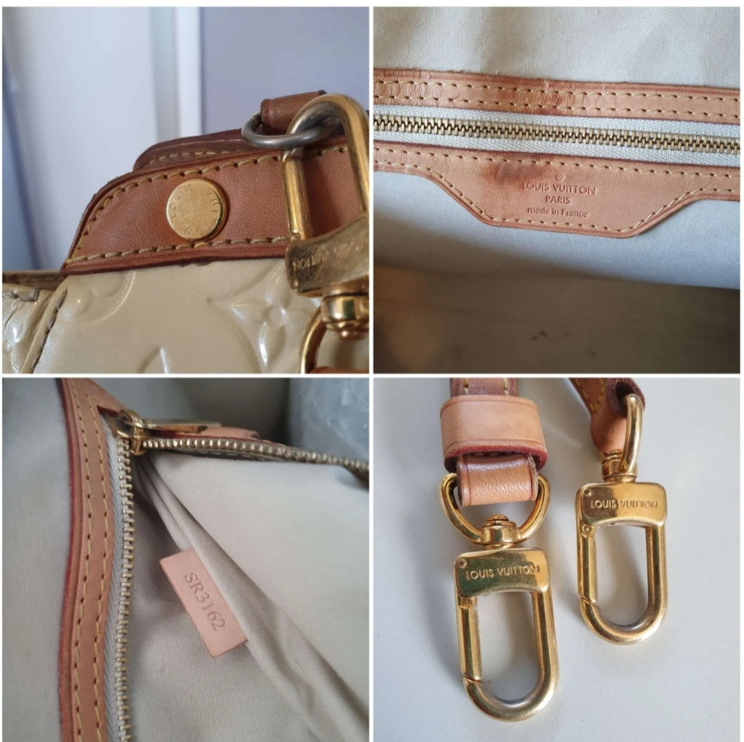 LOUIS VUITTON  brea patent leather handbag