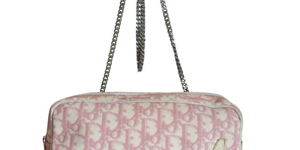 Dior trotter pouch with added chain strap
