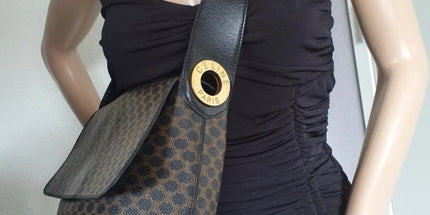 CELINE  triomphe vintage high Crossbody bag