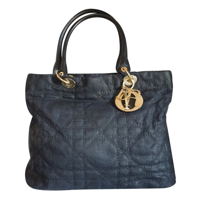Dior lady dior cloth handbag